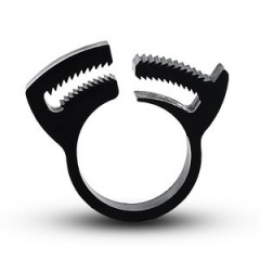 Хомуты с защелками Хомуты с защелками