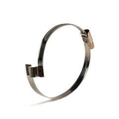 Хомут червячный с мостиком 50 70 мм Хомут червячный с мостиком 50 70 мм